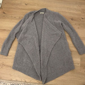 UGG Phoebe wrap grey waterfall cardigan size S